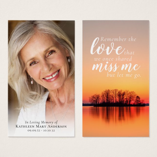 Självtest vid uppspelning av fotopåhörarkort visitkort (Framsida & baksida)