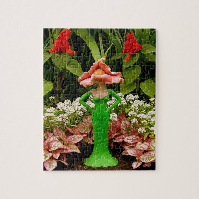 Självtillräcklig Garden Puzzle Pussel (Vertikal)