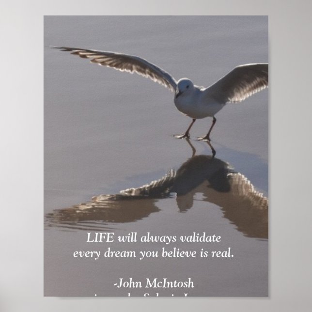 Självutökade POSTER meddelanden - "Life" (Framsidan)