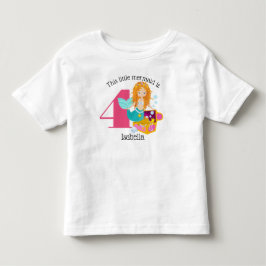Självvald Mermaid Födelsedag T Shirt