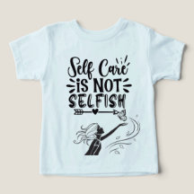 "Självvård är inte självisk" inspirationell grafik