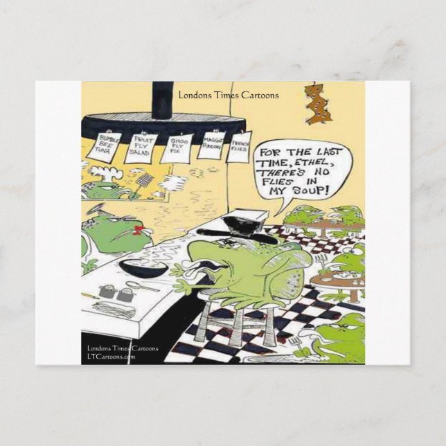 Sjaskig sked för grodor Roliga presenter & kort (Framsida)