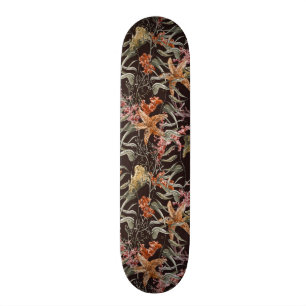 Sjaskigt havslivmönster mini skateboard bräda 18,5 cm