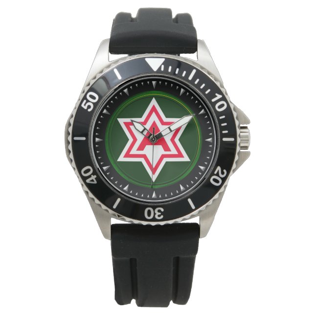 SJÄTTE ARMÉN ARMBANDSUR (Framsida)