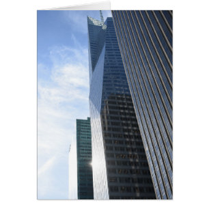 Sjätte Avenue Architecture New York City Photograp Hälsningskort