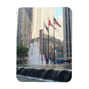 Sjätte Avenue Architecture New York City Photograp Magnet