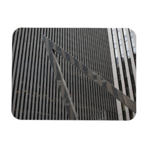 Sjätte Avenue Architecture New York City Photograp Magnet