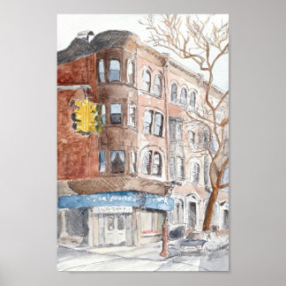 Sjätte Avenue, Park Slope Poster