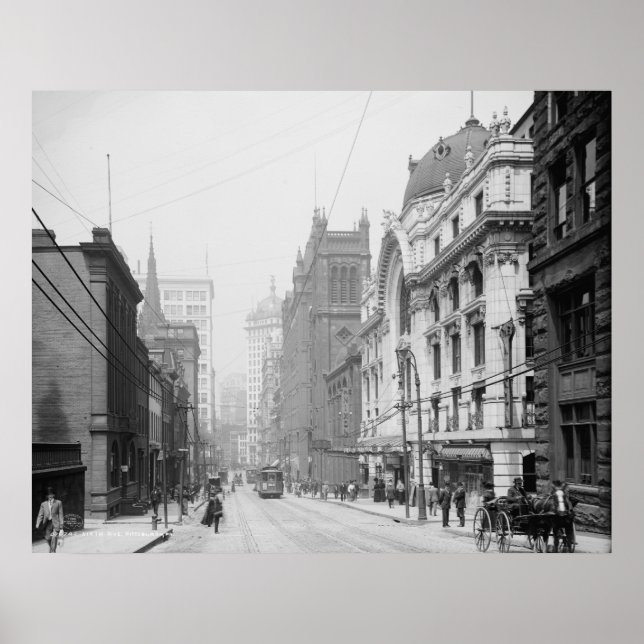 Sjätte Avenue Poster (Framsidan)