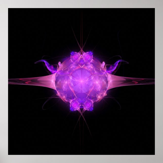 Sjätte Chakra - Ajna - tredje Öga Poster (Framsidan)