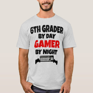 Sjätte graderingen efter dag-spelaren efter natt t shirt