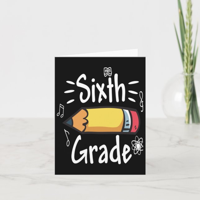 Sjätte Klass Kort (Framsida)