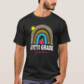 Sjätte Klass Lärare Back to school T Shirt