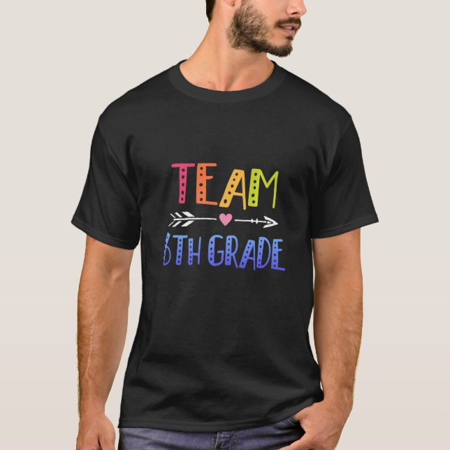 Sjätte Klass Lärargruppen 6e Klass T Shirt (Framsida)