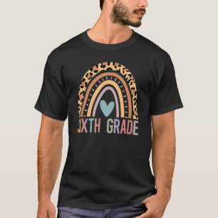 Sjätte Klass Regbow Girls Boys Teacher Team 6e Gr T Shirt