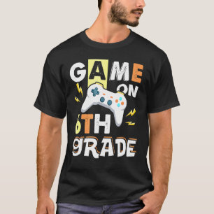 Sjätte Klass-spelet på 6e Klass-skolans spelkontro T Shirt