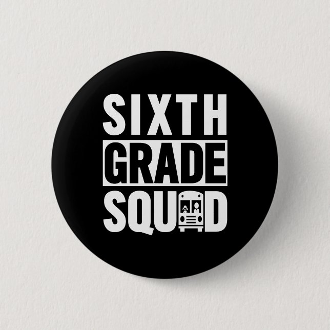 Sjätte Klass-torget (6e Klass-skolan - vit text) Knapp (Framsida)