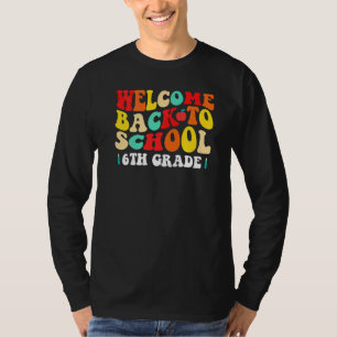 Sjätte klassens funky  Välkommen tillbaka till sko T Shirt