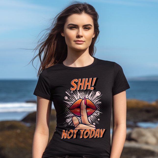 Sjh! Inte i dag - Behållan på den galna bukten - T Shirt (Skapare uppladdad)