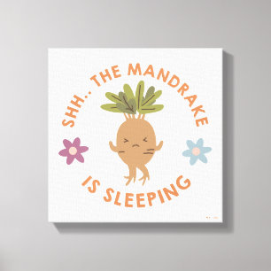 Sjh.. Mandrake sover Canvastryck