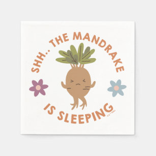 Sjh.. Mandrake sover Pappersservett