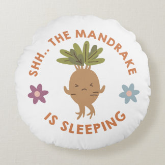 Sjh.. Mandrake sover Rund Kudde