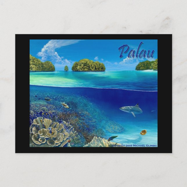 Sjö 3 av Michael Glinski Vykort (Framsida)