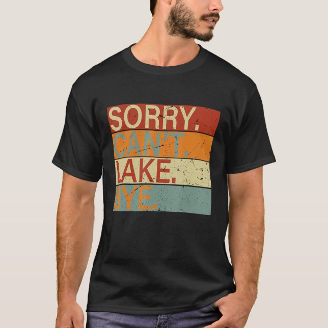 Sjö Adjö Sjö T Shirt (Framsida)