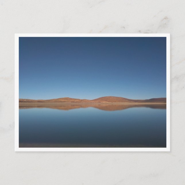 Sjö Aguelmame Sidi Ali (Marocko) Vykort (Framsida)