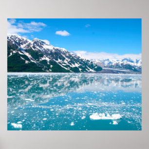 Sjö Alaska, fryst Poster