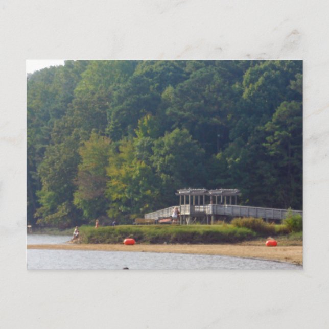 Sjö Allatoona, Acworth, Georgien Vykort (Framsida)