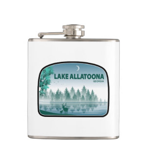 Sjö Allatoona Georgia Hjort Fickplunta