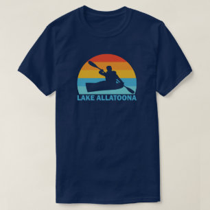 Sjö Allatoona Georgia Kayak T Shirt