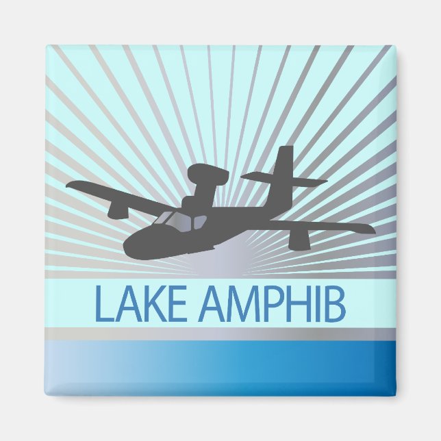 Sjö Amphib Aviation Magnet (Framsidan)