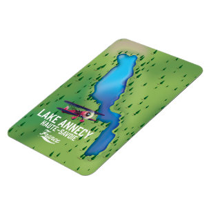 Sjö Annecy,Haute-Savoie,frankrike Magnet