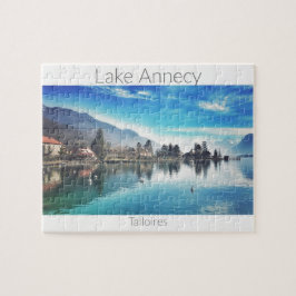 Sjö Annecy, Talloires - Haute-Savoie Pussel
