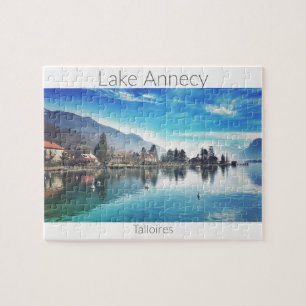 Sjö Annecy, Talloires - Haute-Savoie Pussel