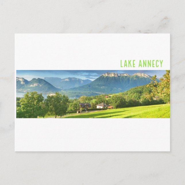 Sjö Annecy-vykort Vykort (Framsida)