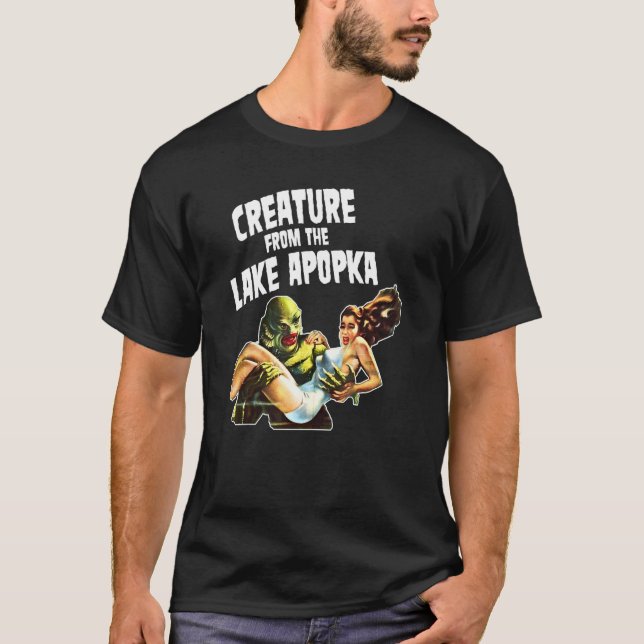 Sjö Apopka Florida T Shirt (Framsida)