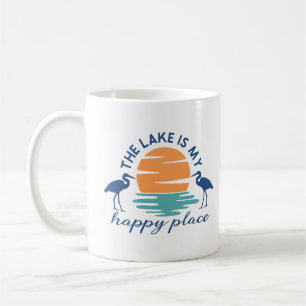 Sjö är min Lycklig Ställe-sommar Kaffemugg