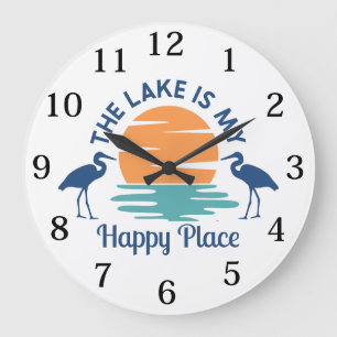 Sjö är min Lycklig Ställe Stor Klocka