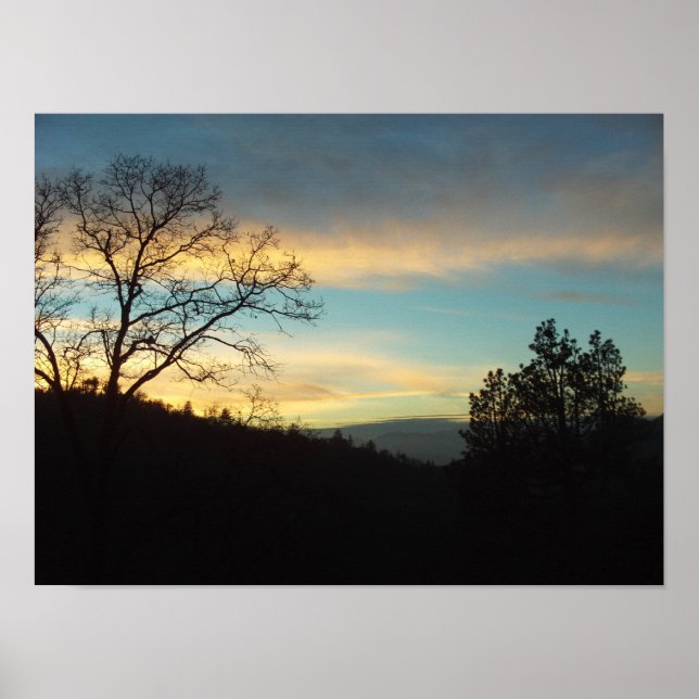 Sjö Arrowhad Sunset Poster (Framsidan)