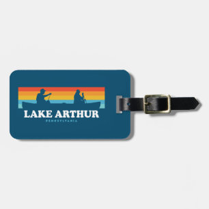 Sjö Arthur Pennsylvania Canoe Bagagebricka