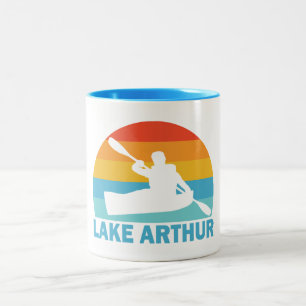 Sjö Arthur Pennsylvania Kayak Två-Tonad Mugg