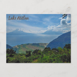 Sjö Atitlán, Guatemala Vykort