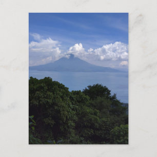 Sjö Atitlan Vulkaners Vykort
