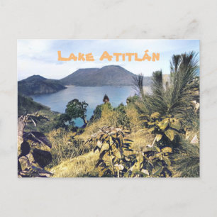 Sjö Atitlán Vykort