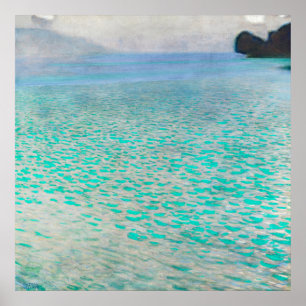 Sjö Atter, Gustav Klimt Poster