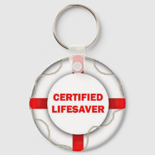 Sjö Auktoriserad Lifesaver Nyckelring