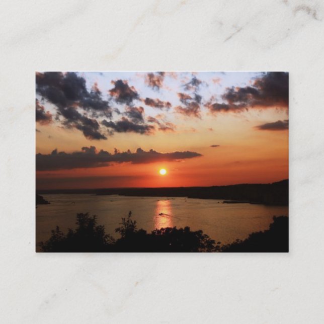 SJÖ AV DEN OZARKS VISITKORTEN VISITKORT (Framsida)